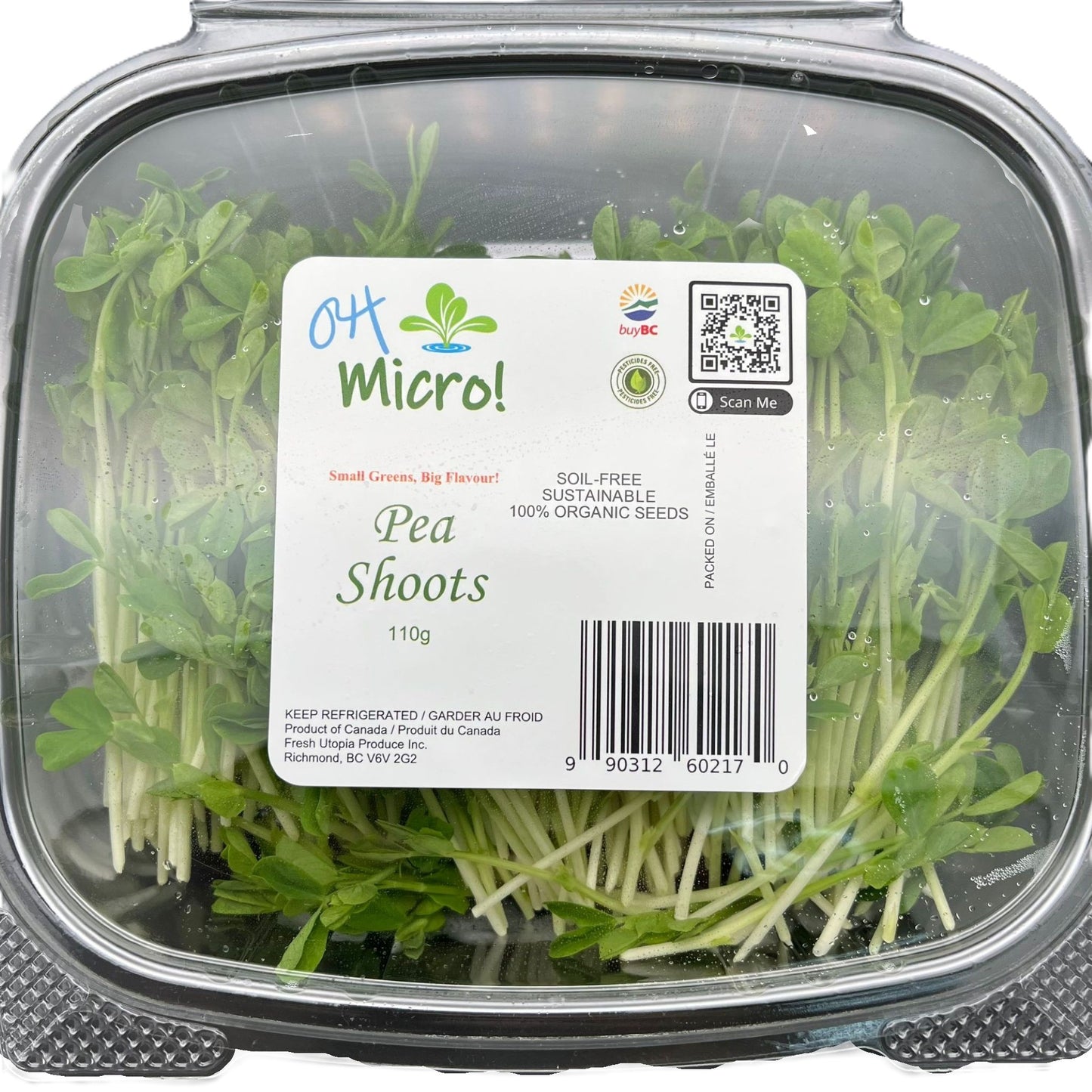 Pea Shoots (豌豆苗) - 110g